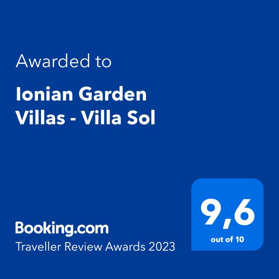 Ionian Garden Villas - Villa Sol Benitses  Exteriör bild